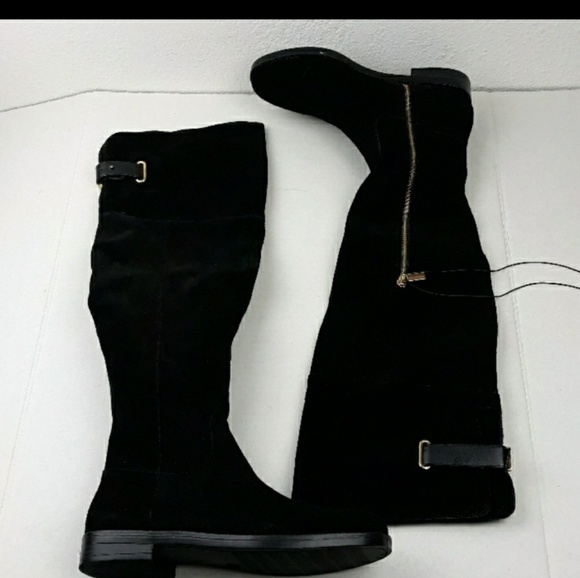 MERONA TESSIE OVER THE KNEE LEATHER BOOTS - Picture 2 of 8